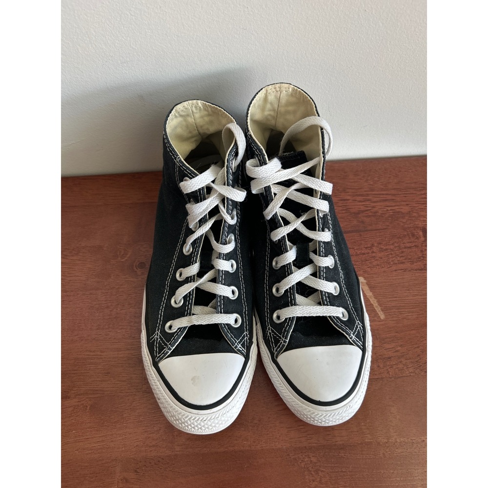 Converse Chuck Taylor Black High Top Sneakers Womens 8 Mens 6